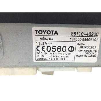 Recambio de sistema navegacion gps para lexus rx 400h referencia OEM IAM 8611048200 CON MANDO CLIMATIZADOR 