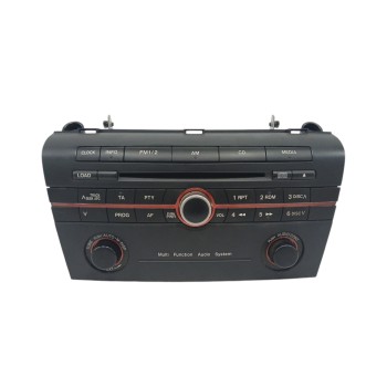Recambio de sistema audio / radio cd para mazda 3 berlina (bk) 1.6 crdt active referencia OEM IAM BR2B66AR0  