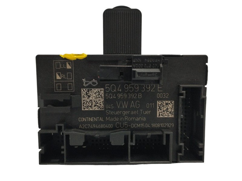 Recambio de modulo electronico para seat leon st (5f8) 2.0 tdi referencia OEM IAM 5Q4959392E CONTROL DE PUERTA A2C7494680400