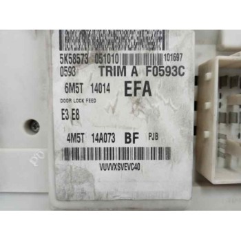 Recambio de caja reles / fusibles para ford focus c-max (cap) 1.8 tdci turbodiesel cat referencia OEM IAM 4M5T14A073BF 6M5T14014