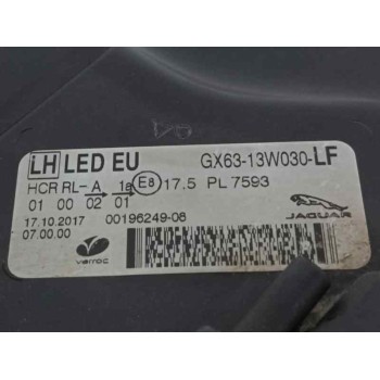 Recambio de faro izquierdo para jaguar f-pace (x761) 2.0 td4 awd referencia OEM IAM GX6313W030LF 0019624908 