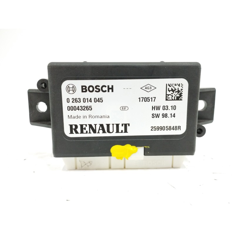 Recambio de modulo electronico para renault clio iv 0.9 referencia OEM IAM 259905848R 0263014045 