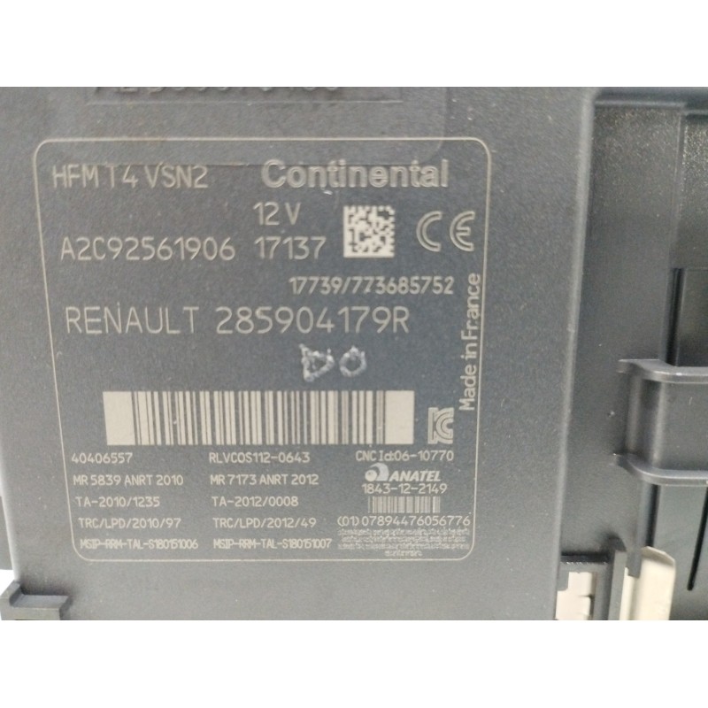 MODULO ELECTRONICO A2C92561906