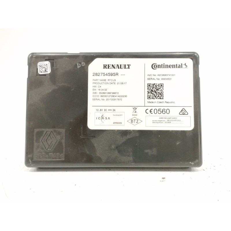 Recambio de modulo electronico para renault clio iv 0.9 referencia OEM IAM 282754595R  