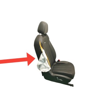 Recambio de asiento delantero derecho para mg marvel r electric referencia OEM IAM  PROTECTOR SALTADO 