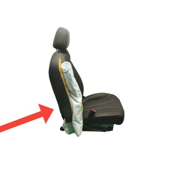 Recambio de asiento delantero izquierdo para mg marvel r electric referencia OEM IAM  PROTECTOR SALTADO 