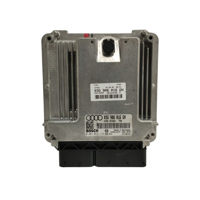 Recambio de centralita motor uce para audi a4 berlina (8e) 2.0 tdi referencia OEM IAM 03G906016GN 0281012113 