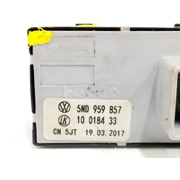 Recambio de mando elevalunas delantero izquierdo para volkswagen touareg (7la) 2.5 tdi referencia OEM IAM 5ND959857  