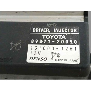 Recambio de modulo electronico para toyota corolla (e12) 2.0 turbodiesel cat referencia OEM IAM 8987120050 1310001261 