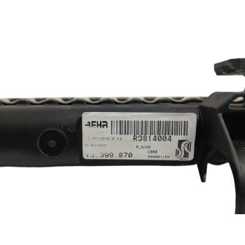 Recambio de radiador agua para opel corsa e 1.4 referencia OEM IAM 13399870  