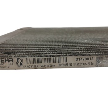 Recambio de condensador / radiador aire acondicionado para opel corsa e 1.4 referencia OEM IAM 39035152  