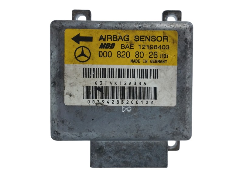 Recambio de centralita airbag para mercedes-benz clase c (w202) berlina 200 (202.020) referencia OEM IAM 0008208026  