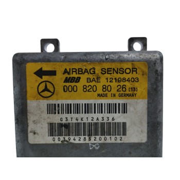 Recambio de centralita airbag para mercedes-benz clase c (w202) berlina 200 (202.020) referencia OEM IAM 0008208026  