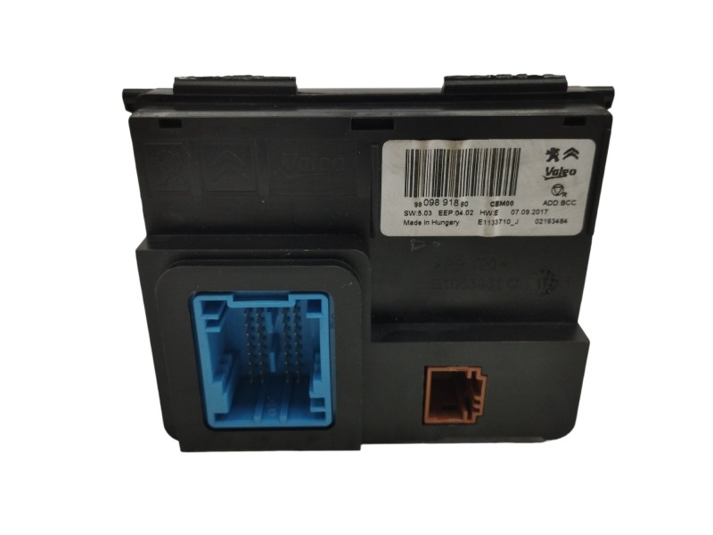 Recambio de modulo electronico para peugeot 5008 1.2 12v e-thp referencia OEM IAM 9809891880 Recambio de modulo electronico para peugeot 5008 1.2 12v e-thp referencia OEM IAM 9809891880