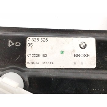 Recambio de elevalunas trasero derecho para bmw serie 4 gran coupe (f36) 2.0 turbodiesel referencia OEM IAM 7326326 7046032 9851