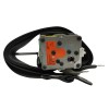 Recambio de cinturon seguridad delantero derecho para toyota verso 1.6 16v cat referencia OEM IAM 732100F053  