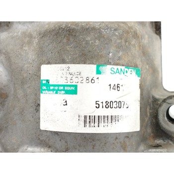 Recambio de compresor aire acondicionado para fiat linea (110) 1.3 16v jtd cat referencia OEM IAM 51803075  
