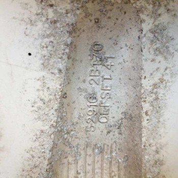 Recambio de llanta para hyundai santa fe (bm) 2.2 crdi cat referencia OEM IAM 529102B170 7JX17 ET41 