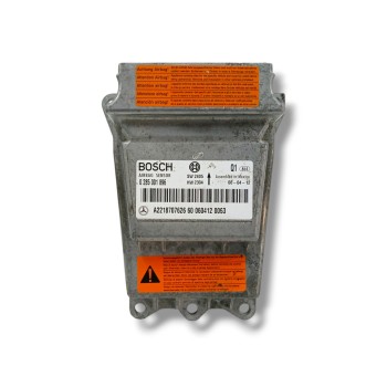 Recambio de centralita airbag para mercedes-benz clase s (w221) berlina 3.5 v6 cat referencia OEM IAM A2218707626 0285001896 