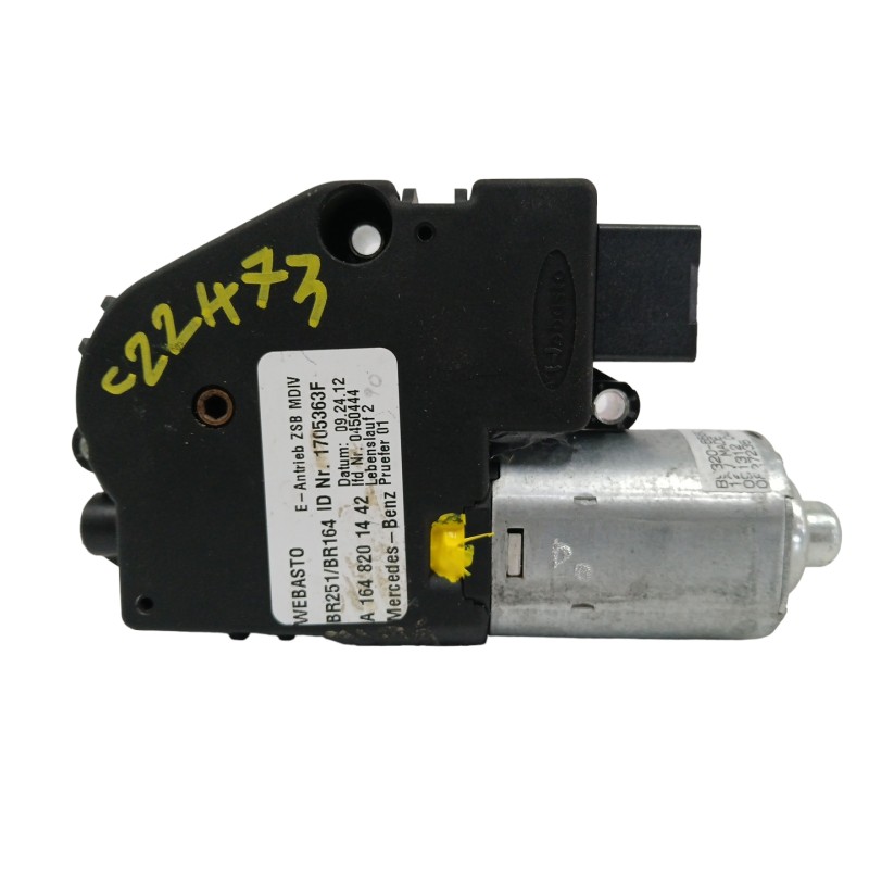 Recambio de motor techo electrico para mercedes-benz clase r (w251) 3.0 cdi cat referencia OEM IAM A1648201442  
