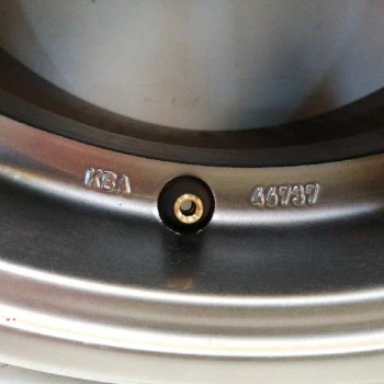 Recambio de llanta para renault scenic ii 2.0 referencia OEM IAM KBA46737 7JX16 ET38 