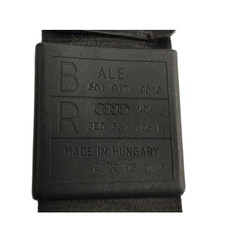 Recambio de cinturon seguridad delantero derecho para audi a4 berlina (8e) 2.0 tdi referencia OEM IAM 8E0857706F  