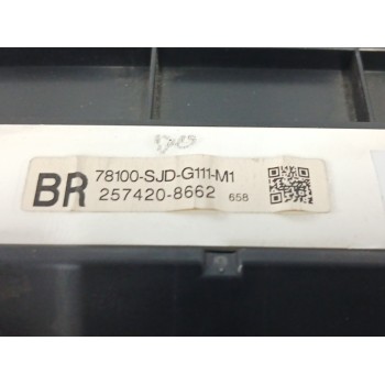 Recambio de cuadro instrumentos para honda fr-v (be) 1.7 cat referencia OEM IAM 78100SJDG111M1 2574208662 