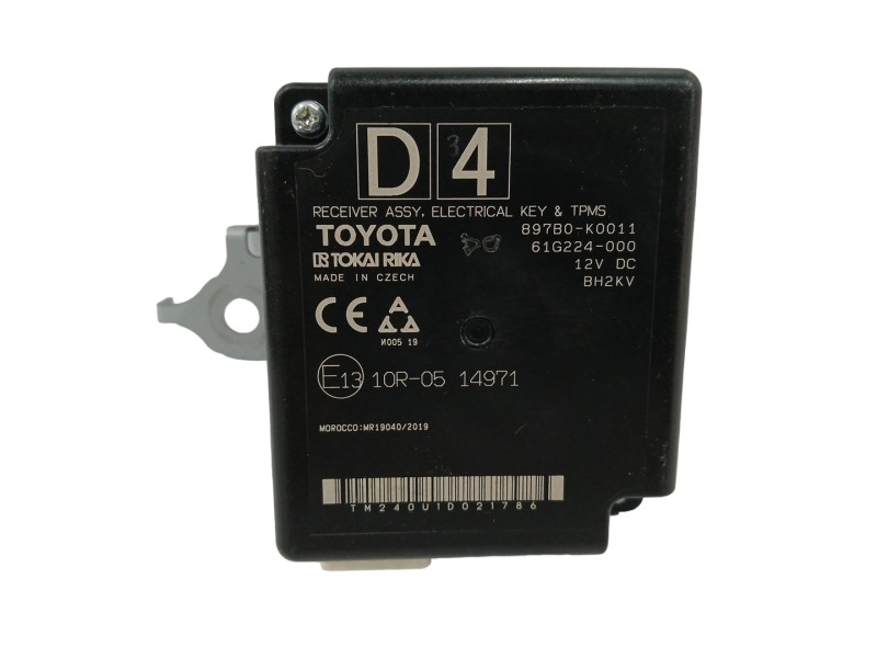 Recambio de modulo electronico para mazda 2 hybrid 1.5 12v referencia OEM IAM 897B0K0011 61G224000 