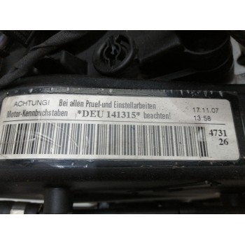 Recambio de motor completo para audi a4 avant (8w5) 2.0 16v tdi referencia OEM IAM DEUA 134286 KM 
