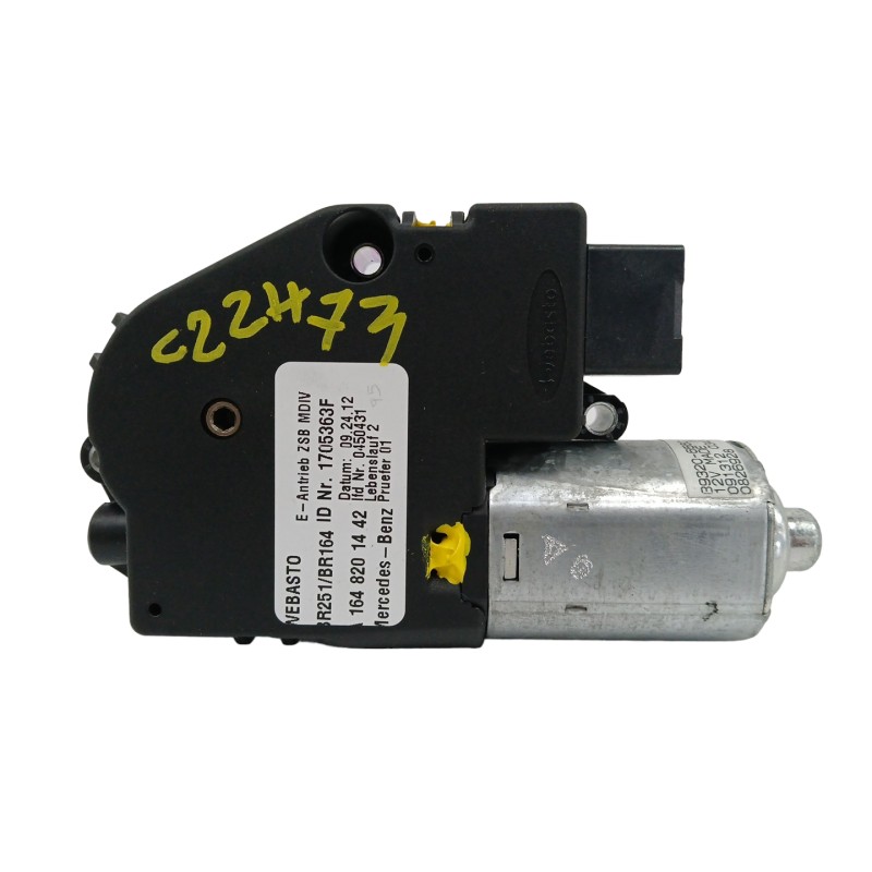 Recambio de motor techo electrico para mercedes-benz clase r (w251) 3.0 cdi cat referencia OEM IAM A1648201442  