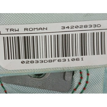 Recambio de airbag cortina delantero izquierdo para fiat tipo sedán (356_, 357_) 1.4 (356sxa1b) referencia OEM IAM 34202833D  