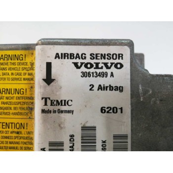 Recambio de centralita airbag para volvo s40 berlina 1.9 diesel referencia OEM IAM 30613499A  