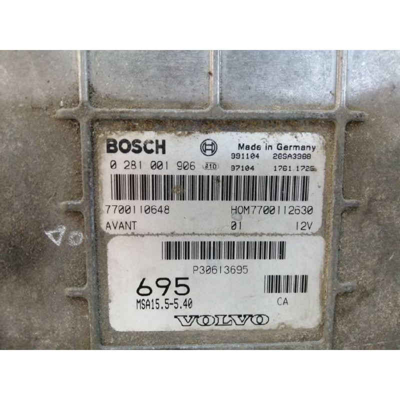 CENTRALITA MOTOR UCE 0281001906