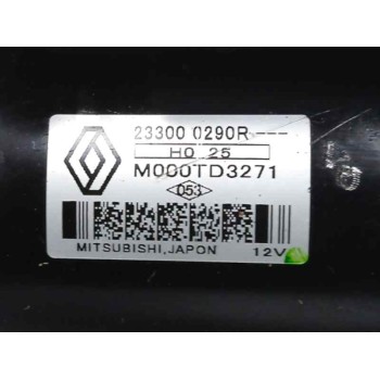 Recambio de motor arranque para nissan juke (f16) 1.0 12v cat referencia OEM IAM 233000290R M000TD3271 