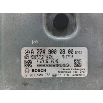 Recambio de centralita motor uce para mercedes-benz clase c coupé (c205) c 180 (205.340) referencia OEM IAM A2749010600 0261S087