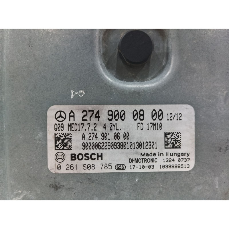 CENTRALITA MOTOR UCE 0261S08785