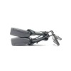 Recambio de enganche cinturon izquierdo para renault clio iv 1.5 dci diesel fap referencia OEM IAM 878176563R TRASERO 