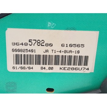 Recambio de cuadro instrumentos para peugeot 206 hatchback (2a/c) 1.6 16v referencia OEM IAM 9648578280  