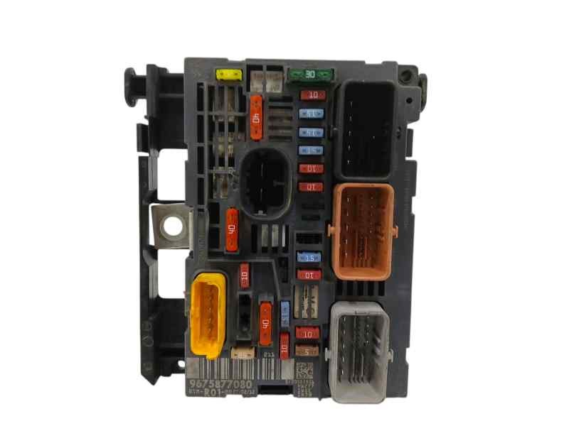 Recambio de caja reles / fusibles para citroën c4 grand picasso 1.6 hdi fap referencia OEM IAM 9675877080  