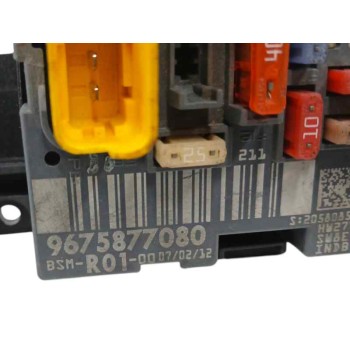 Recambio de caja reles / fusibles para citroën c4 grand picasso 1.6 hdi fap referencia OEM IAM 9675877080  