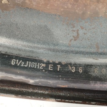 Recambio de llanta para renault scenic rx4 (ja0) 1.9 dci diesel cat referencia OEM IAM 7700428434 6,5J16H2 ET36 