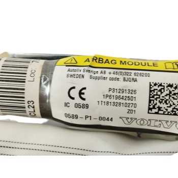 Recambio de airbag cortina delantero izquierdo para volvo v40 1.6 diesel cat referencia OEM IAM 31291326  