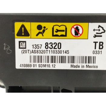 Recambio de centralita airbag para opel insignia berlina 2.0 16v cdti referencia OEM IAM 13578320  