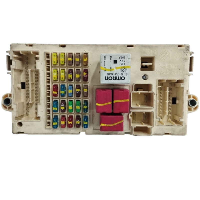 Recambio de caja reles / fusibles para fiat bravo (198) 1.9 8v jtd cat referencia OEM IAM 51786513  