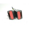 Recambio de enganche cinturon derecho para renault clio iv 0.9 referencia OEM IAM 878167711R TRASERO 