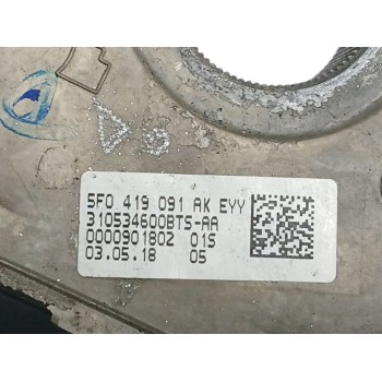 Recambio de volante para seat leon st (5f8) 2.0 tdi referencia OEM IAM 5F0419091AK OBSERVAR FOTO 