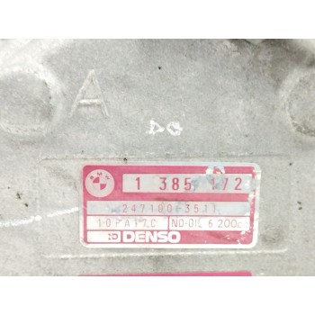 Recambio de compresor aire acondicionado para bmw serie 5 berlina (e34) 2.5 turbodiesel cat referencia OEM IAM 1385172 247100351