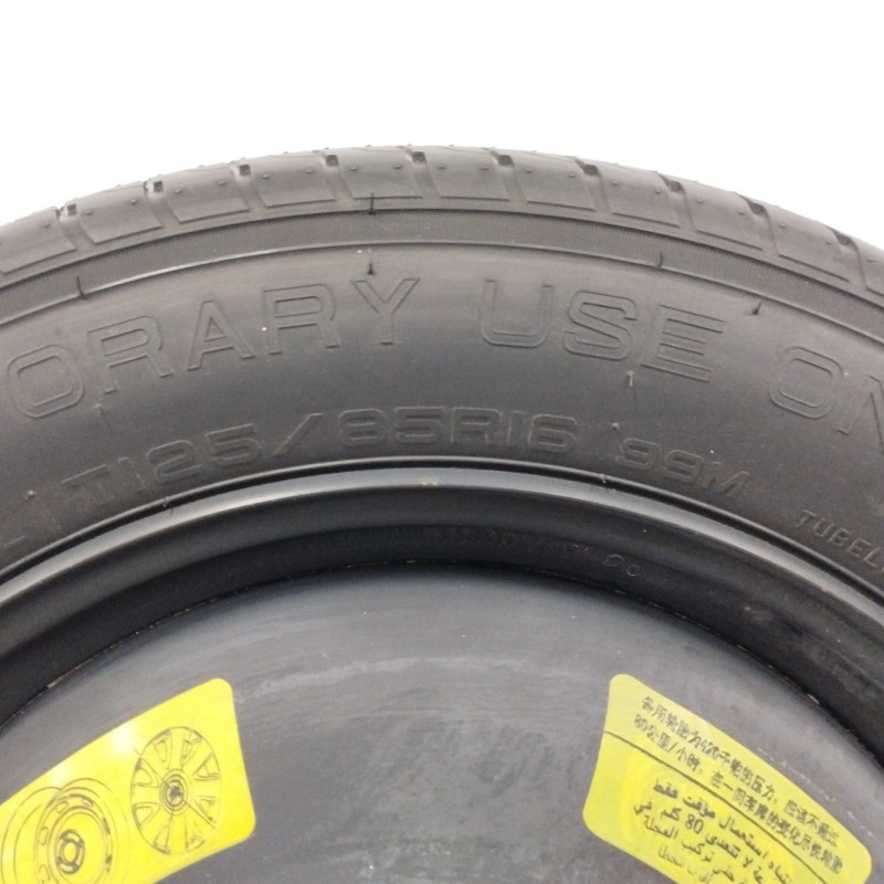 NEUMATICO REPUESTO 3 5BX16 ET32 5H 5X108