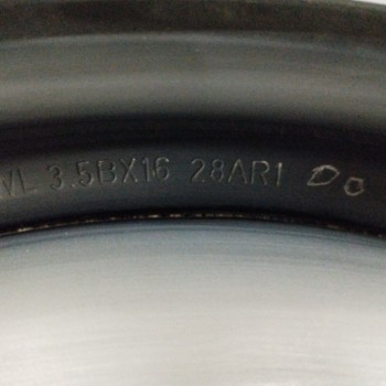 Recambio de neumatico repuesto para citroën c4 picasso 1.2 12v e-thp referencia OEM IAM 28AR1 3,5BX16 ET32 5H 5X108