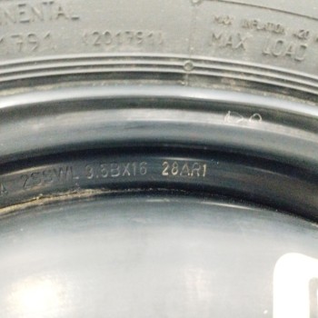 Recambio de neumatico repuesto para citroën c4 picasso 1.6 blue-hdi fap referencia OEM IAM 28AR1 3,5BX16 ET32 5H 5X108